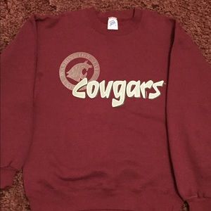 VINTAGE 1995 NCAA WSU WASHINGTON STATE  CREWNECK